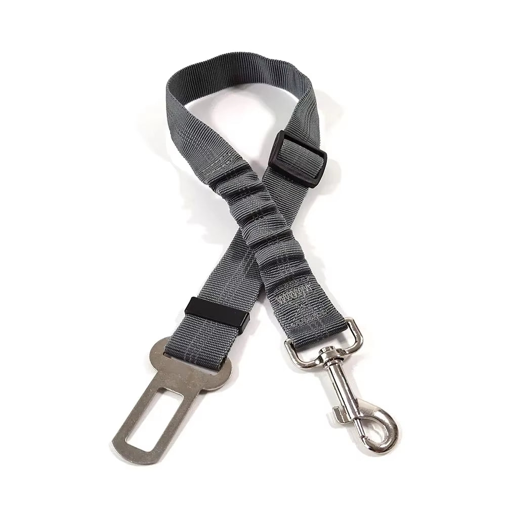 Forniture per Animali Domestici Cintura Di Sicurezza per Auto Cintura Di Sicurezza per Cani Guinzaglio per Cani Cintura per Veicolo Ammortizzazione Regolabile Corda Di Sicurezza Elastica Riflettente per Cani E Gatti
