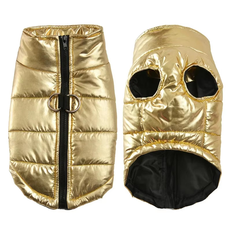 Vestiti per Cani Di Piccola Taglia Giacca Impermeabile per Cani Di Grossa Taglia Autunno Inverno Cappotto Caldo per Cani Da Compagnia Abbigliamento per Cani Chihuahua Bulldog Francese