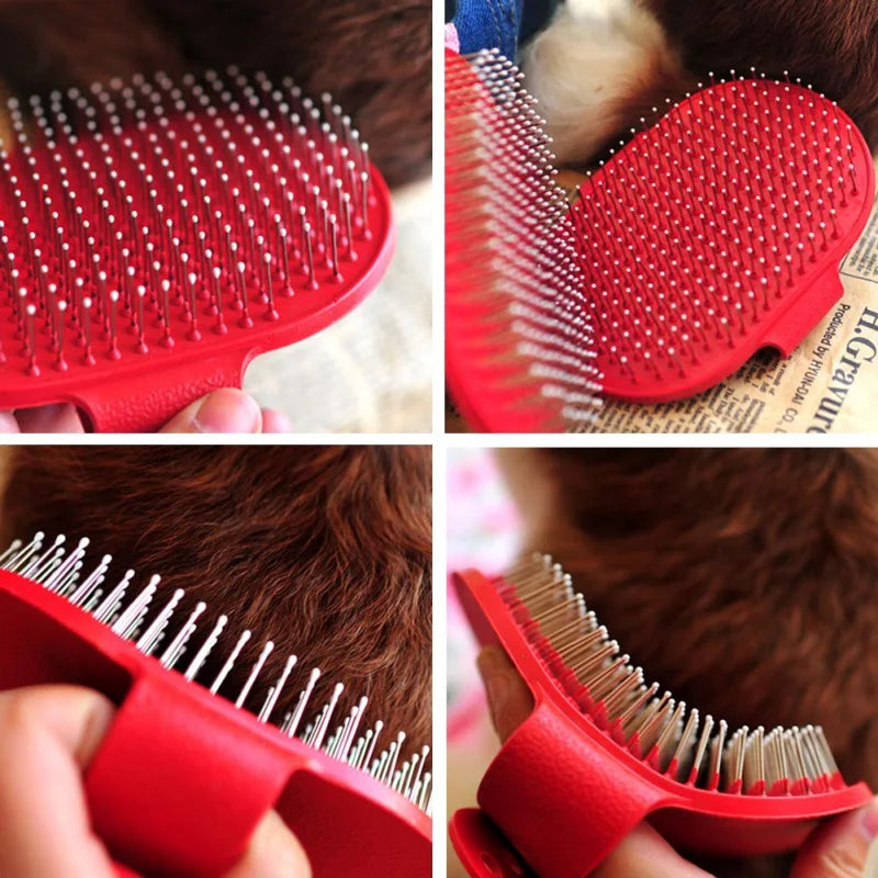 Vendita Calda Pet Dog Cat Spazzola Da Bagno Pettine Guanto Di Gomma Capelli Pelliccia Toelettatura Massaggio Massaggio Pin Doccia per Animali Spazzola per Cani Forniture per Animali Domestici