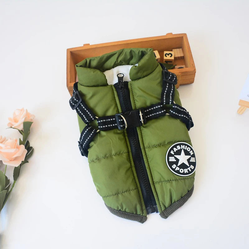 NO Choice NO Aliexpress Imballaggio Invia in 24 Ore Pettorina per Animali Domestici Gilet Abbigliamento Abbigliamento per Cuccioli Giacca Impermeabile per Cani Inverno Caldo