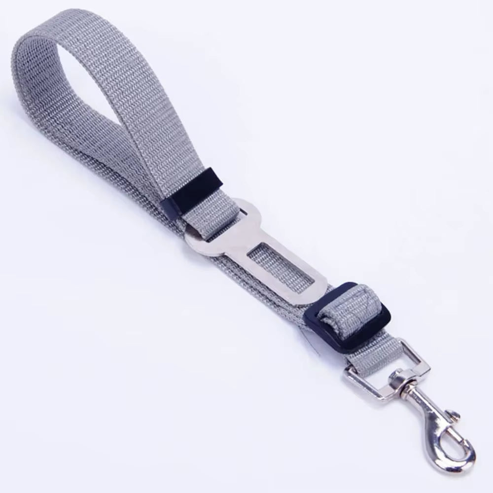Forniture per Animali Domestici Cintura Di Sicurezza per Auto Cintura Di Sicurezza per Cani Guinzaglio per Cani Cintura per Veicolo Ammortizzazione Regolabile Corda Di Sicurezza Elastica Riflettente per Cani E Gatti