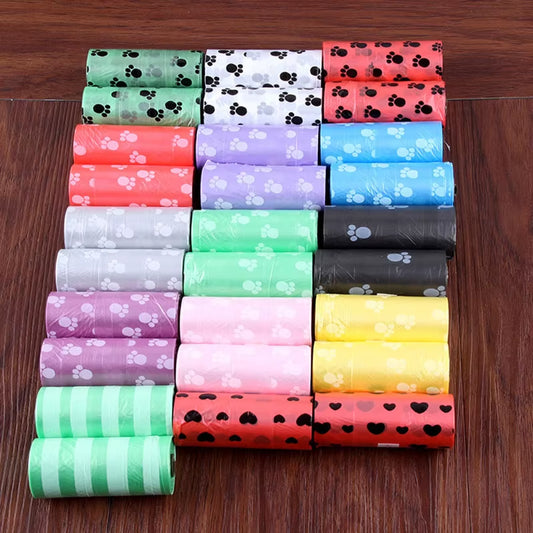 Sacchetto Di Cacca Di Cane Da Compagnia Biodegradabile Sacchetti Di Cacca Di Cane a Zero Rifiuti Dispenser Di Sacchetti Di Cacca Di Paw Doggy Prodotti per Animali Domestici per Cani