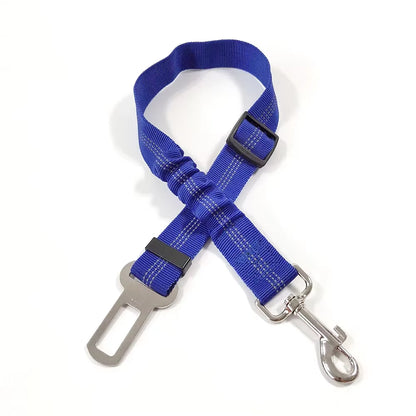 Forniture per Animali Domestici Cintura Di Sicurezza per Auto Cintura Di Sicurezza per Cani Guinzaglio per Cani Cintura per Veicolo Ammortizzazione Regolabile Corda Di Sicurezza Elastica Riflettente per Cani E Gatti