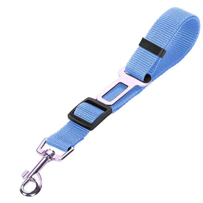 Forniture per Animali Domestici Cintura Di Sicurezza per Auto Cintura Di Sicurezza per Cani Guinzaglio per Cani Cintura per Veicolo Ammortizzazione Regolabile Corda Di Sicurezza Elastica Riflettente per Cani E Gatti
