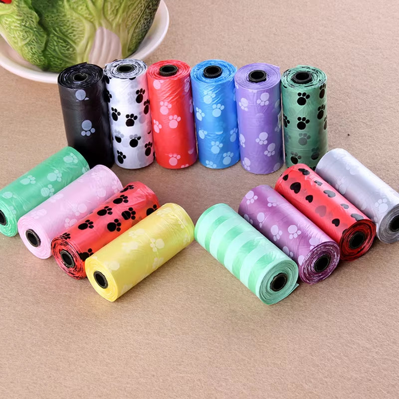 Sacchetto Di Cacca Di Cane Da Compagnia Biodegradabile Sacchetti Di Cacca Di Cane a Zero Rifiuti Dispenser Di Sacchetti Di Cacca Di Paw Doggy Prodotti per Animali Domestici per Cani