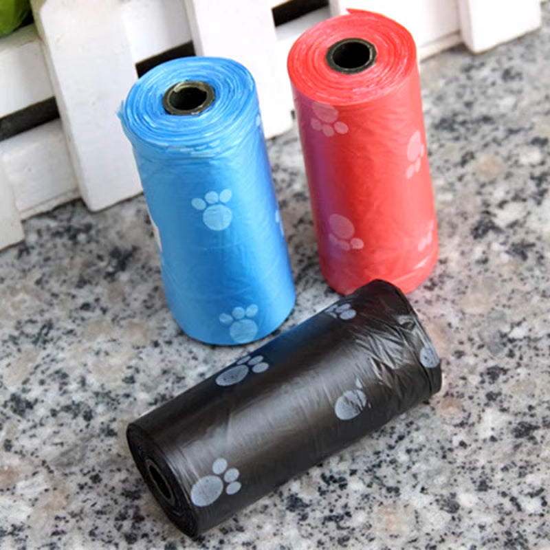 Sacchetto Di Cacca Di Cane Da Compagnia Biodegradabile Sacchetti Di Cacca Di Cane a Zero Rifiuti Dispenser Di Sacchetti Di Cacca Di Paw Doggy Prodotti per Animali Domestici per Cani