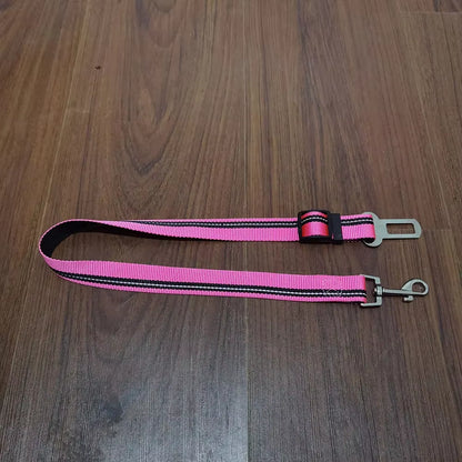 Forniture per Animali Domestici Cintura Di Sicurezza per Auto Cintura Di Sicurezza per Cani Guinzaglio per Cani Cintura per Veicolo Ammortizzazione Regolabile Corda Di Sicurezza Elastica Riflettente per Cani E Gatti