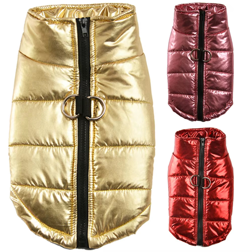 Vestiti per Cani Di Piccola Taglia Giacca Impermeabile per Cani Di Grossa Taglia Autunno Inverno Cappotto Caldo per Cani Da Compagnia Abbigliamento per Cani Chihuahua Bulldog Francese