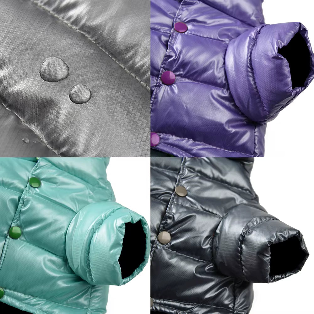 Vestiti per Cani Di Piccola Taglia Inverno Caldo Cucciolo Cappotti per Cani Da Compagnia Impermeabile Giacca per Cani Con Cappuccio Tute Chihuahua Yorkie Abbigliamento Tuta