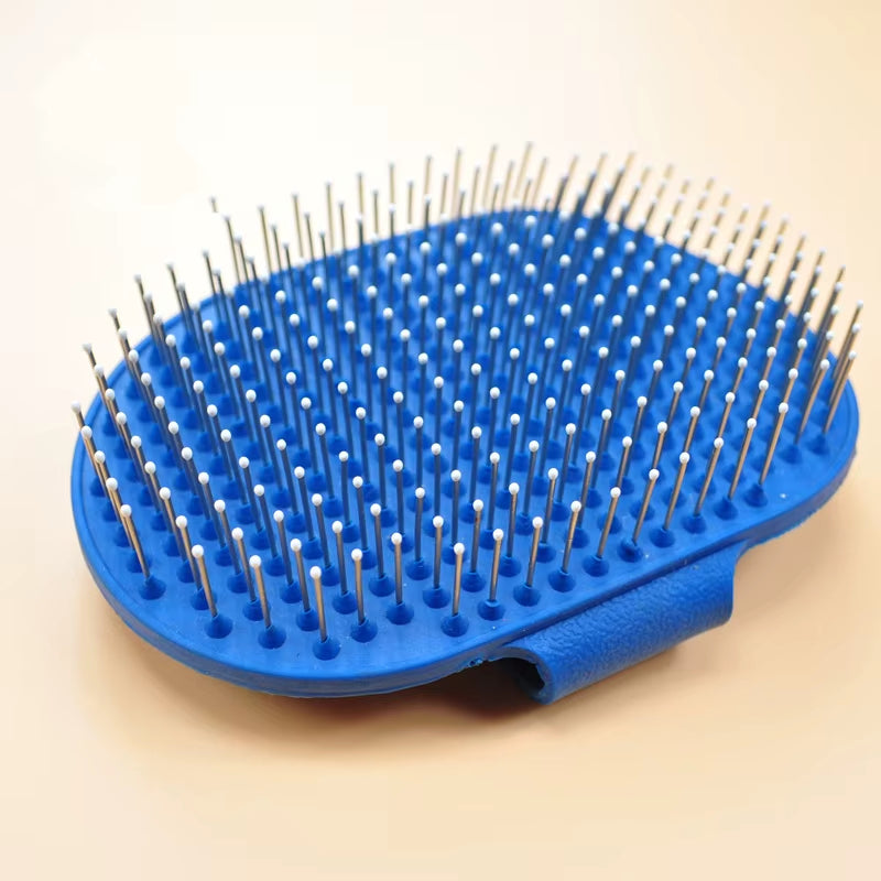Vendita Calda Pet Dog Cat Spazzola Da Bagno Pettine Guanto Di Gomma Capelli Pelliccia Toelettatura Massaggio Massaggio Pin Doccia per Animali Spazzola per Cani Forniture per Animali Domestici
