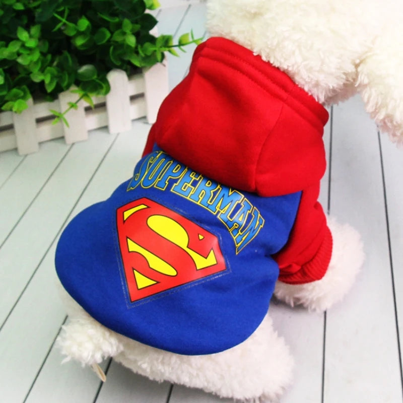 Abbigliamento per Cani Pet Dog Giacca Natalizia Inverno Caldo Spesso Simpatico Cartone Animato Piccolo Cane Panno Costume Abito Abbigliamento Cucciolo Gattino Costume