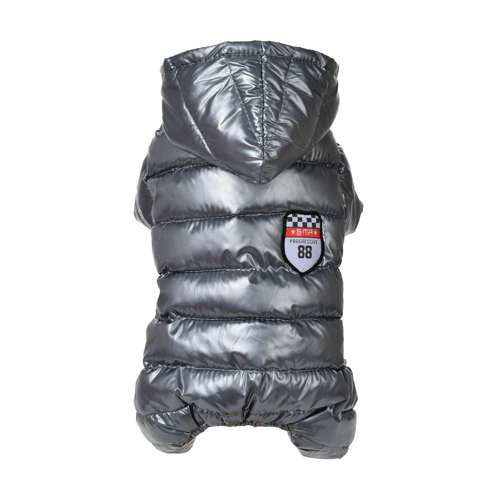 Vestiti per Cani Di Piccola Taglia Inverno Caldo Cucciolo Cappotti per Cani Da Compagnia Impermeabile Giacca per Cani Con Cappuccio Tute Chihuahua Yorkie Abbigliamento Tuta