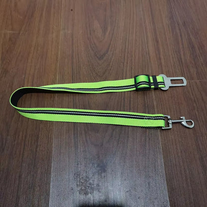 Forniture per Animali Domestici Cintura Di Sicurezza per Auto Cintura Di Sicurezza per Cani Guinzaglio per Cani Cintura per Veicolo Ammortizzazione Regolabile Corda Di Sicurezza Elastica Riflettente per Cani E Gatti