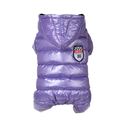 Vestiti per Cani Di Piccola Taglia Inverno Caldo Cucciolo Cappotti per Cani Da Compagnia Impermeabile Giacca per Cani Con Cappuccio Tute Chihuahua Yorkie Abbigliamento Tuta