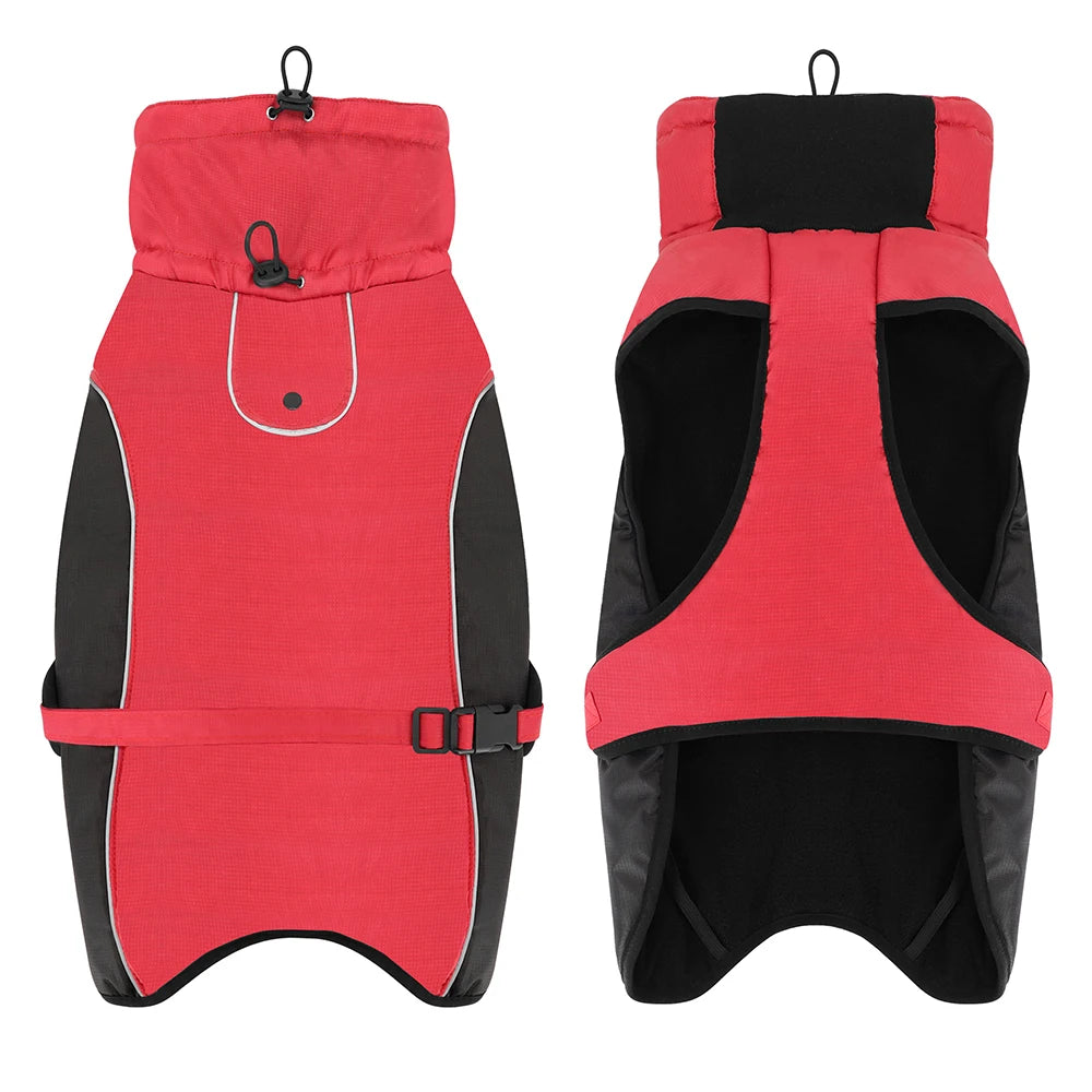 Vestiti Impermeabili per Cani Di Taglia Grande Giacca Calda per Cani Di Taglia Grande Giacca Impermeabile Riflettente Abbigliamento per Cani Di Taglia Media Bulldog Francese XL-6XL