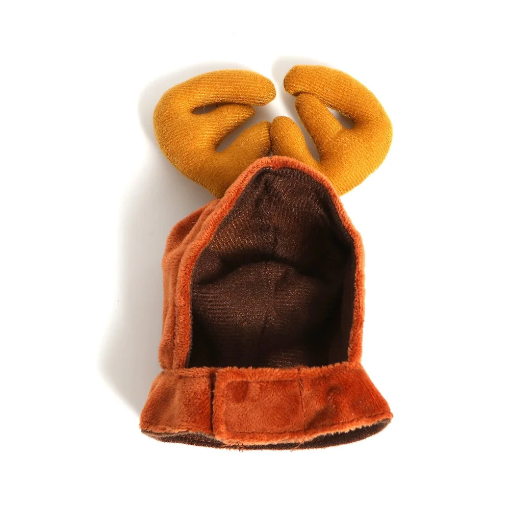 Cappello Di Natale Costume Da Compagnia Di Halloween per Costumi Da Cucciolo Di Cane Gatto Sciarpa Regalo Capodanno Babbo Natale Cosplay Halloween Dog Cat Supply